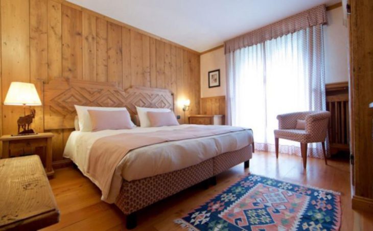 Bouton d'Or Hotel, Courmayeur, Double Bed